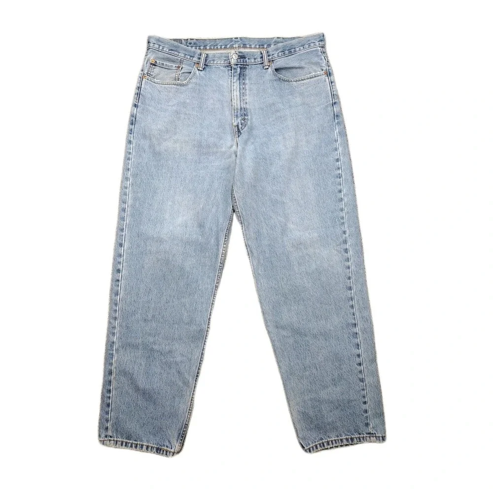 Vintage Levi's 560 Comfort Fit Jeans Men's 40x34 Wide Slight Tapered leg Y2K Dad